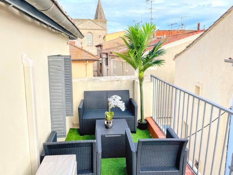 Studio Cosy - 2 Pers - Beziers - Centre - Terrasse - Clim Екстериор снимка